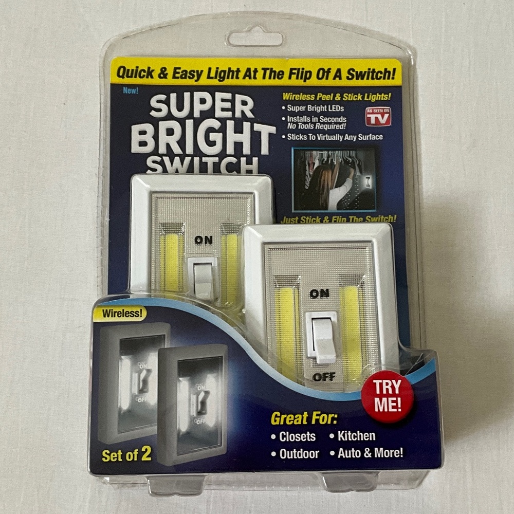 NIP 2 Portable LED Light Switches